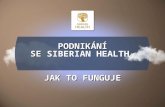 Podnikání se Siberian Health - jak to funguje