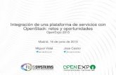OpenStack: Retos y oportunidades- OpenExpo Day 2015