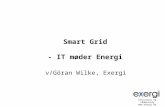Smart Grid - IT møder Energi af Gøran Wilke, Exergi