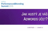 Jak hustý je váš Adwords účet?  |  Performance&Branding Summit 2015