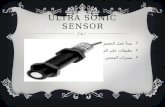 Ultra sonic sensor مجس قياس المسافات بالموجات فوق الصوتية