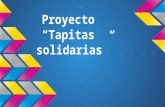 Proyecto Tapitas solidarias