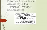 Personal Learning Environments_MCyTE_sep 2013