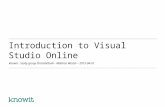 Knowit   study group örnsköldsvik - introduction to visual studio online