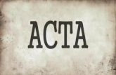 ACTA - Was ist ACTA