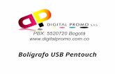 Bolígrafo USB Pentouch - Digital Promo