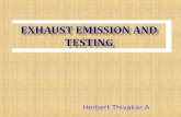 Exhaust emission-and-testing