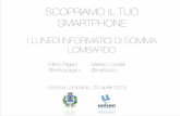 Scopriamo il tuo smartphone: i lunedì informatici di Somma Lombardo