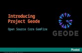 Geode Meetup Apachecon