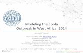 Modeling the Ebola Outbreak in West Africa, January 20th 2015 update