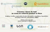 Atelier numérique en Méditerranée : 0 bonnes raisons de tenir  un carnet de recherche pendant sa thèse