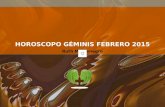 Horoscopo geminis febrero 2015