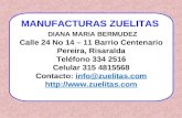Catalogo Manufacturas Zuelitas