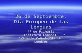 Dia Europeo de las Lenguas