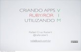 Criando Apps Ruby/RoR utilizando VIM