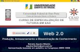 Web 2 0 - Renata Aquino - CEAD UFOP UAB