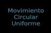 Movimiento circular uniforme