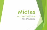 Midias On Line X Midias Off Line - Parece que o jogo está virando não é mesmo?