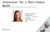 #MITXData 2015 - Flash Talk: Innovation for a Post-Cookie World