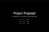 NTU & NTUST Tangible Interaction Design Project Proposal 3