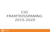 UCIT: CIO Framtidsspaning 2015-2020