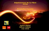 La fibre optique (FTTH) à Besançon, point sur le déploiement / Digital apéro [19/05/2015]