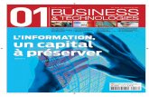 01 Business&Technologies n°2108 | Sommaire complet