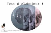Alzheimer test