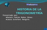 H I S T O R I A De La TrigonometríA Fabian MuñOz Perez Ulloa 10 2