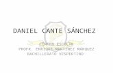 DANIEL CANTE SÁNCHEZ