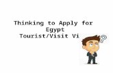 Egypt Tourist or Visit Visa