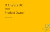 O analista UX como Product Owner
