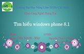 Seminar windows phone 8.1