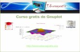 Curso del software matemático GNUPLOT