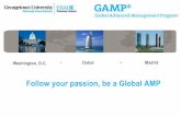 Follow your passion, be a global amp