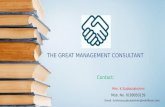 The great management consultant