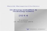 [DE] Tagungsband Records Management Konferenz | Dr. Ulrich Kampffmeyer | 2014