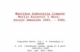 Marijina industrija ljepote Marija Kalentić i Neva: dizajn ambalaže 1963. – 1985.