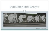 Evolución del graffiti