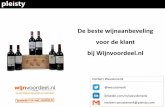 De beste wijnaanbeveling voor de klant bij Wijnvoordeel.nl.