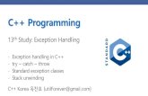 C++ Programming - 13th Study