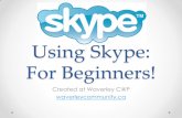 Using skype