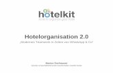 TFF 2015, Marius Donhauser, hotelkit, "Hotelorganisation 2.0"