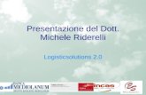 Presentazione Michele Riderelli a Logisticsoltuion 2.0