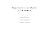 Regression Analysis of SAT Scores Final