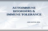 Autoimmune disorders & jj