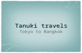 Tanuki's Travels: Tokyo to Bangkok