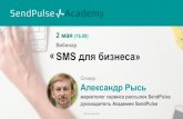 Александр Рысь: SMS для бизнеса