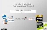 Mission impossible, pas possible en drupal - RMLL 2015