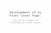 Development of front cover
